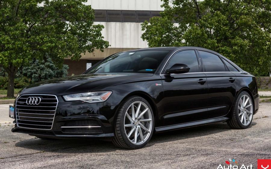 Audi A6 TFSI Quattro S-Line on Vossen Wheels (CVT) (4G, C7) '2017